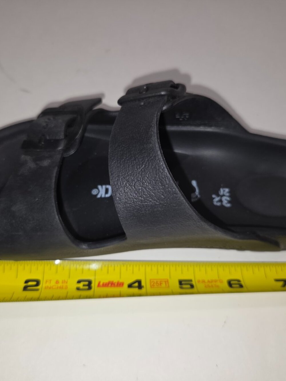 Birkenstock Youth Sandals Size 32/205 Black Made In German - Picture 7 of 7